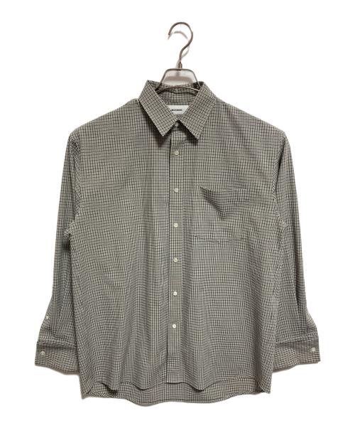 MIESROHE（ミースロエ）MIESROHE (ミースロエ) ベーシックダブルカフスSH グレー サイズ:FREEの古着・服飾アイテム