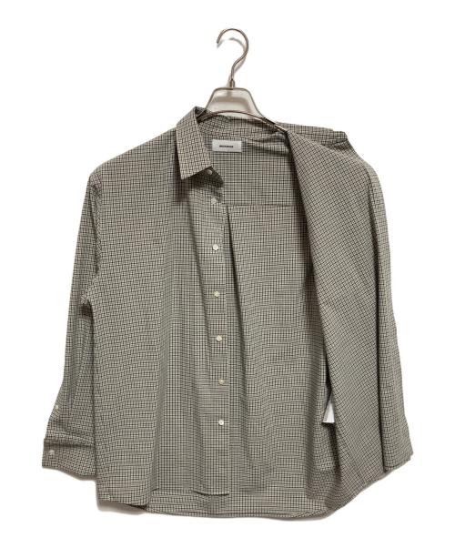 MIESROHE（ミースロエ）MIESROHE (ミースロエ) ベーシックダブルカフスSH グレー サイズ:FREEの古着・服飾アイテム