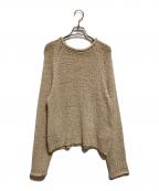 OHOTOROオオトロ）の古着「Mussel Knit」｜ベージュ