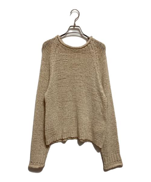 OHOTORO（オオトロ）OHOTORO (オオトロ) Mussel Knit ベージュ サイズ:不明の古着・服飾アイテム