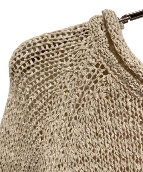 OHOTORO（オオトロ）OHOTORO (オオトロ) Mussel Knit ベージュ サイズ:不明の古着・服飾アイテム