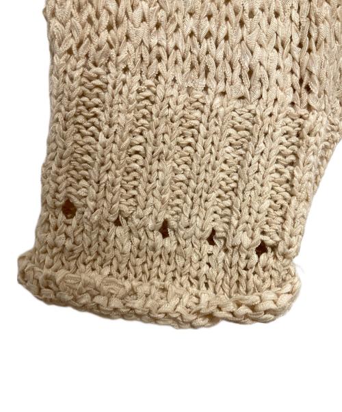 OHOTORO（オオトロ）OHOTORO (オオトロ) Mussel Knit ベージュ サイズ:不明の古着・服飾アイテム