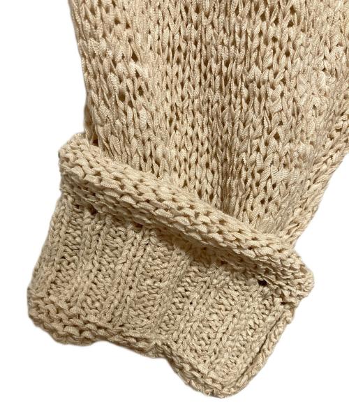 OHOTORO（オオトロ）OHOTORO (オオトロ) Mussel Knit ベージュ サイズ:不明の古着・服飾アイテム