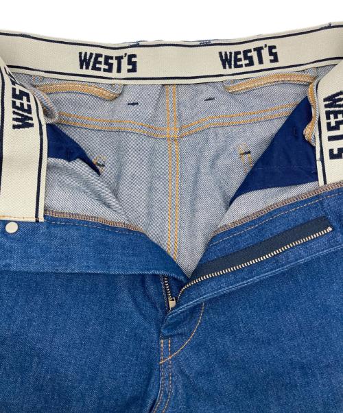 WESTOVERALLS（ウエストオーバーオールズ）WESTOVERALLS (ウエストオーバーオールズ) 881S SEX DENIM インディゴ サイズ:W34の古着・服飾アイテム