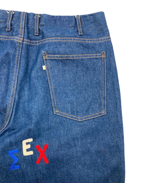 WESTOVERALLS（ウエストオーバーオールズ）WESTOVERALLS (ウエストオーバーオールズ) 881S SEX DENIM インディゴ サイズ:W34の古着・服飾アイテム