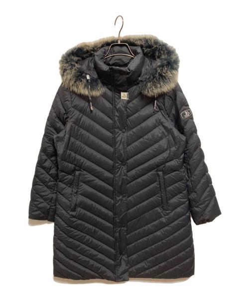 JEAN LOUIS SCHERRER（ジャンルイ シェレル）JEAN LOUIS SCHERRER (ジャンルイ シェレル) ダウンコート ブラック サイズ:Lの古着・服飾アイテム