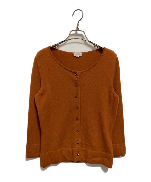 FOXEY（フォクシー）FOXEY (フォクシー) カシミヤニットカーディガン オレンジ サイズ:40の古着・服飾アイテム
