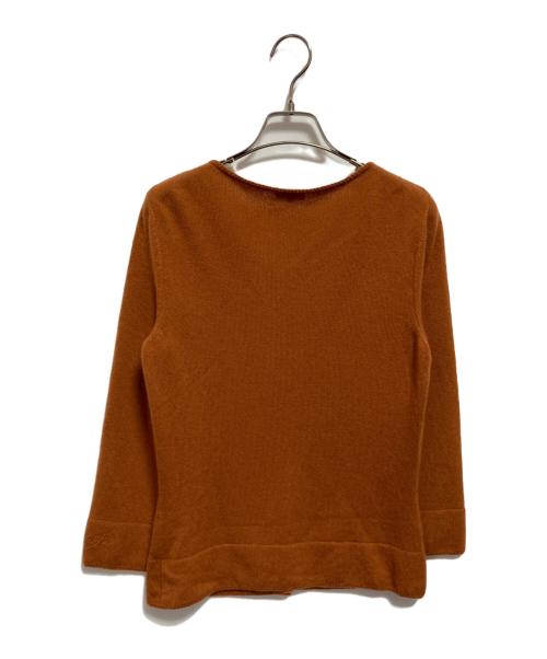FOXEY（フォクシー）FOXEY (フォクシー) カシミヤニットカーディガン オレンジ サイズ:40の古着・服飾アイテム