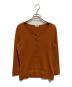 FOXEY（フォクシー）の古着「カシミヤニットカーディガン」｜オレンジ