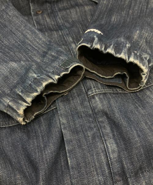 THE NORTH FACE（ザ ノース フェイス）THE NORTH FACE (ザ ノース フェイス) SUPREME (シュプリーム) Denim Dot Shot Jacket インディゴ サイズ:Sの古着・服飾アイテム