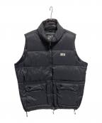 WIND AND SEA×TAIONウィンダンシー×タイオン）の古着「ダウンベスト」｜ブラック