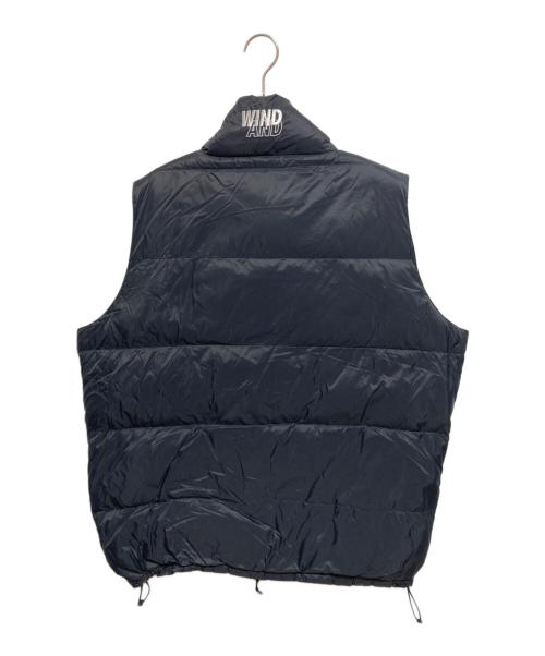 WIND AND SEA（ウィンダンシー）WIND AND SEA (ウィンダンシー) TAION (タイオン) ダウンベスト ブラック サイズ:XLの古着・服飾アイテム