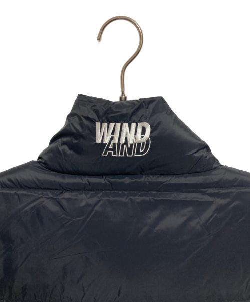 WIND AND SEA（ウィンダンシー）WIND AND SEA (ウィンダンシー) TAION (タイオン) ダウンベスト ブラック サイズ:XLの古着・服飾アイテム