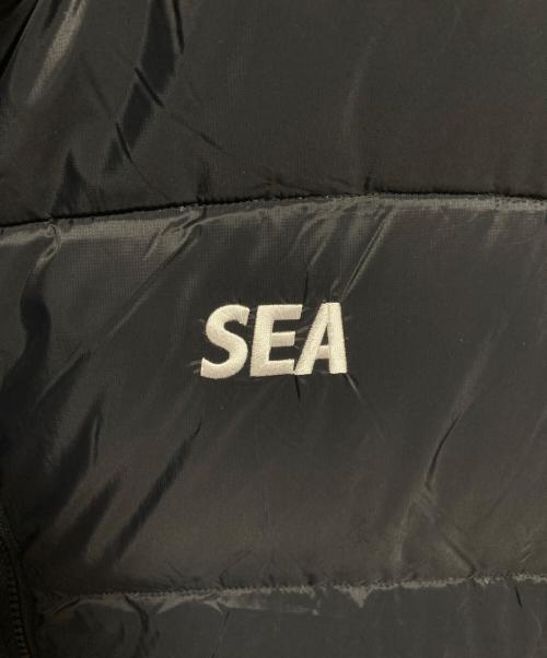 WIND AND SEA（ウィンダンシー）WIND AND SEA (ウィンダンシー) TAION (タイオン) ダウンベスト ブラック サイズ:XLの古着・服飾アイテム