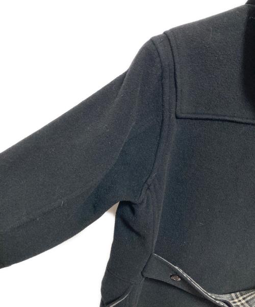 BURBERRY BLACK LABEL（バーバリーブラックレーベル）BURBERRY BLACK LABEL (バーバリーブラックレーベル) ダッフルコート ブラック サイズ:Mの古着・服飾アイテム