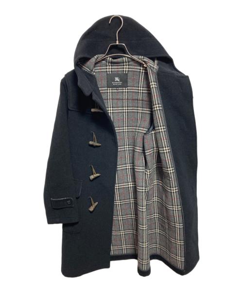 BURBERRY BLACK LABEL（バーバリーブラックレーベル）BURBERRY BLACK LABEL (バーバリーブラックレーベル) ダッフルコート ブラック サイズ:Mの古着・服飾アイテム