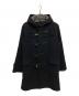 BURBERRY BLACK LABEL（バーバリーブラックレーベル）の古着「ダッフルコート」｜ブラック