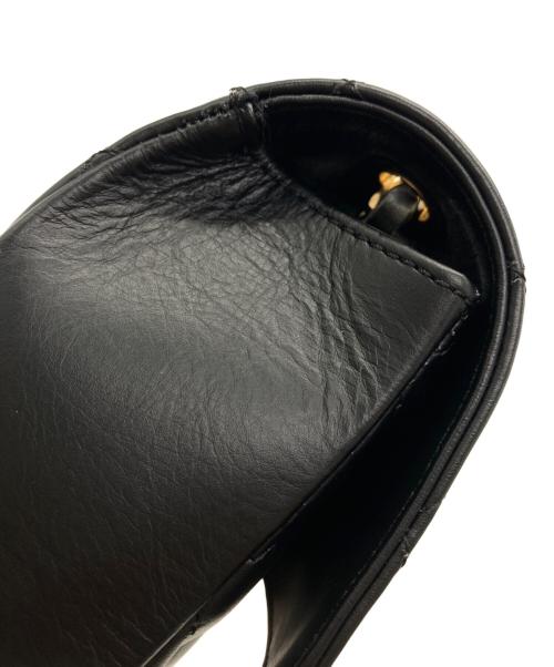 maison vincent（メゾンヴァンサン）maison vincent (メゾンヴァンサン) キルティングバッグ ブラックの古着・服飾アイテム