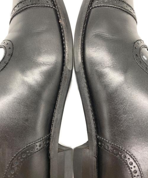 Trading post（トレーディングポスト）Trading post (トレーディングポスト) ストレートチップシューズ ブラック サイズ:7 1/2の古着・服飾アイテム