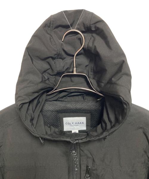 COLE HAAN（コールハーン）COLE HAAN (コールハーン) ダウンパッファージャケット ブラック サイズ:Mの古着・服飾アイテム