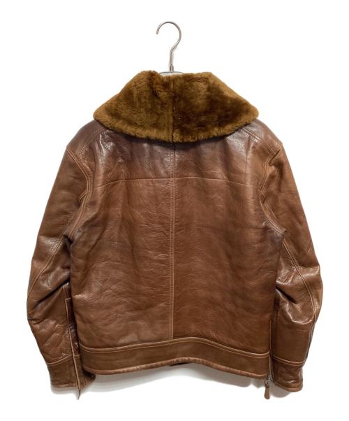 TOYS MCCOY（トイズマッコイ）TOYS MCCOY (トイズマッコイ) TYPE B-2 レザーフライトジャケット ブラウン サイズ:42の古着・服飾アイテム