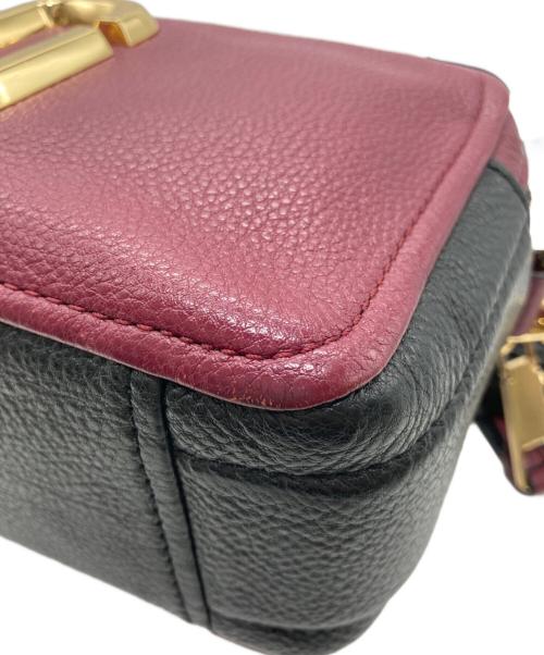 MARC JACOBS（マークジェイコブズ）MARC JACOBS (マークジェイコブス) ソフトショット ショルダーバッグ ボルドーの古着・服飾アイテム