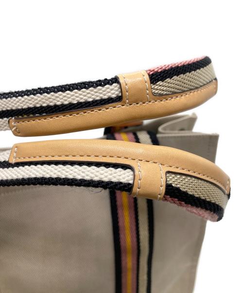 TORY BURCH（トリーバーチ）TORY BURCH (トリーバーチ) トートバッグ ベージュの古着・服飾アイテム