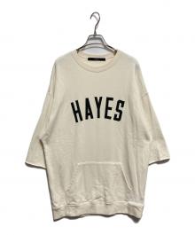 FRAMeWORK（フレームワーク）の古着「ロゴスエットチュニック」｜アイボリー