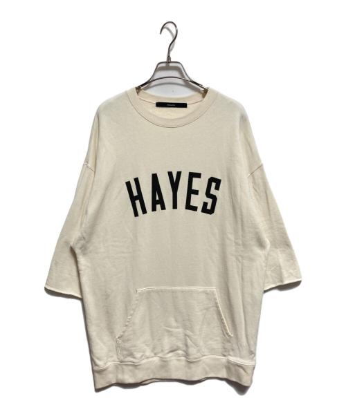 FRAMeWORK（フレームワーク）FRAMeWORK (フレームワーク) ロゴスエットチュニック アイボリー サイズ:下記参照の古着・服飾アイテム