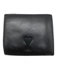 ami（アミ）の古着「フォールドウォレット」｜ブラック