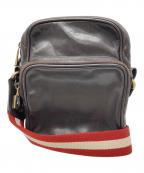 BALLYバリー）の古着「レザーショルダーバッグ」｜ブラウン