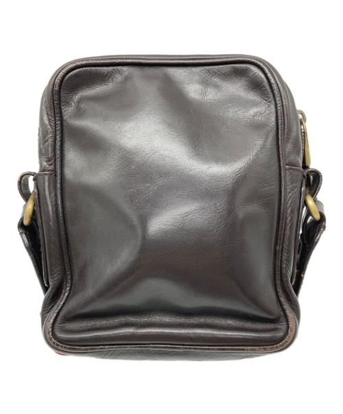 BALLY（バリー）BALLY (バリー) レザーショルダーバッグ ブラウンの古着・服飾アイテム