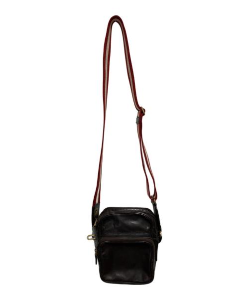 BALLY（バリー）BALLY (バリー) レザーショルダーバッグ ブラウンの古着・服飾アイテム