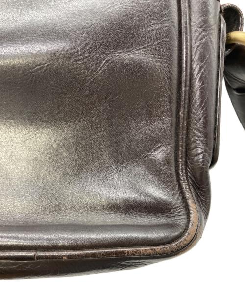 BALLY（バリー）BALLY (バリー) レザーショルダーバッグ ブラウンの古着・服飾アイテム
