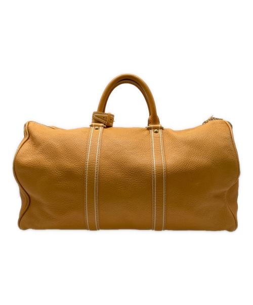 LOUIS VUITTON（ルイ ヴィトン）LOUIS VUITTON (ルイ ヴィトン) キーポル50 トラベルバッグ イエローの古着・服飾アイテム