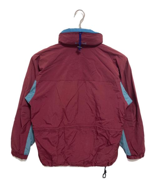 mont-bell（モンベル）mont-bell (モンベル) マウンテンパーカー ボルドー×ブルー サイズ:Mの古着・服飾アイテム