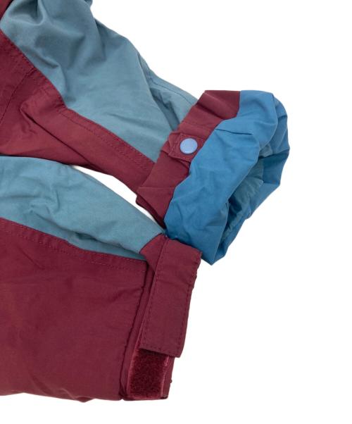 mont-bell（モンベル）mont-bell (モンベル) マウンテンパーカー ボルドー×ブルー サイズ:Mの古着・服飾アイテム