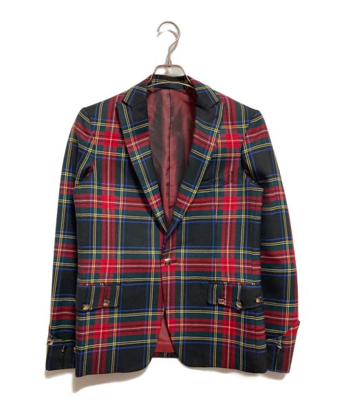 REATS TAILOR ZAZOUS（リーツ テイラー ザズー）REATS TAILOR ZAZOUS (リーツ テイラー ザズー) テーラードジャケット レッド サイズ:36の古着・服飾アイテム