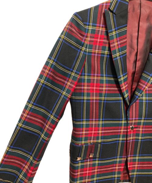 REATS TAILOR ZAZOUS（リーツ テイラー ザズー）REATS TAILOR ZAZOUS (リーツ テイラー ザズー) テーラードジャケット レッド サイズ:36の古着・服飾アイテム