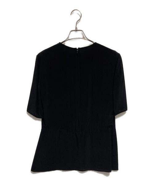 Acne studios（アクネ ストゥディオス）Acne studios (アクネ ストゥディオス) ペプラムブラウス ブラック サイズ:34の古着・服飾アイテム