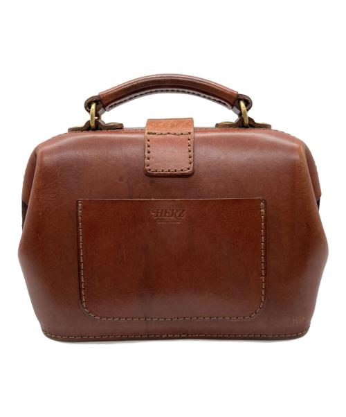 Herz（ヘルツ）Herz (ヘルツ) ハンドバッグ ブラウンの古着・服飾アイテム