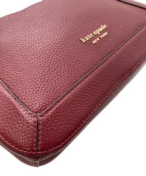 Kate Spade（ケイトスペード）Kate Spade (ケイトスペード) 2WAYバッグ レッドの古着・服飾アイテム