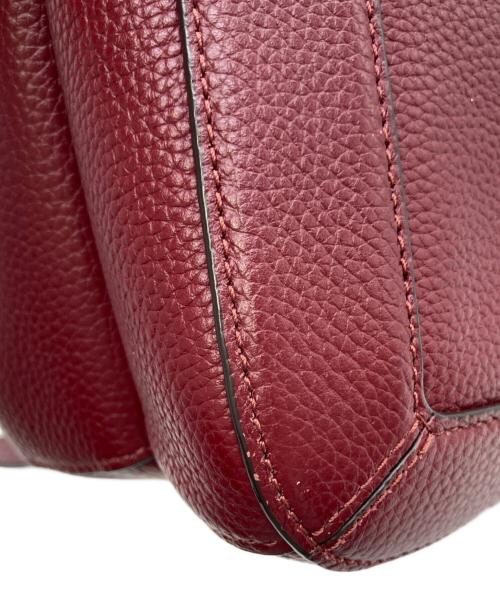 Kate Spade（ケイトスペード）Kate Spade (ケイトスペード) 2WAYバッグ レッドの古着・服飾アイテム