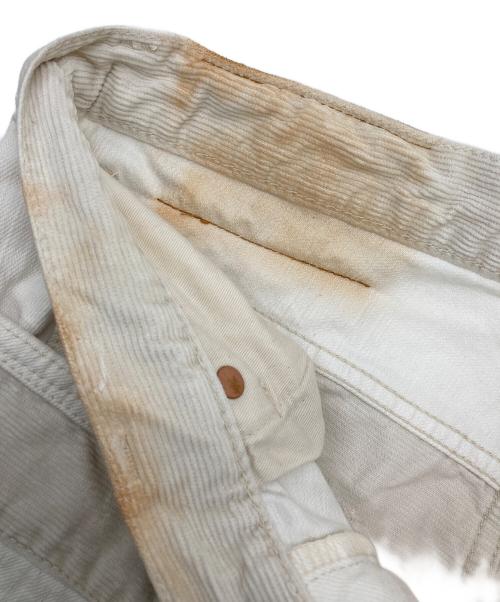 KAPITAL（キャピタル）KAPITAL (キャピタル) 切替プリズナーパンツ ホワイト サイズ:32の古着・服飾アイテム