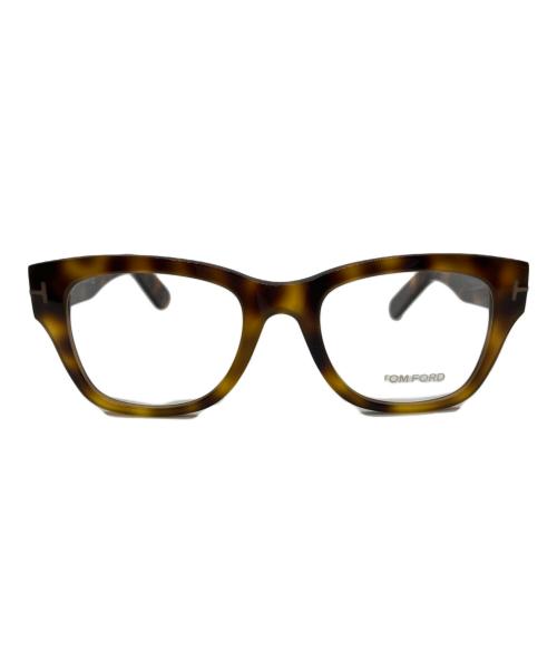 TOM FORD（トムフォード）TOM FORD (トムフォード) 伊達眼鏡 ブラウン サイズ:51□20 145の古着・服飾アイテム