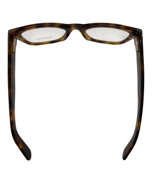 TOM FORD（トムフォード）TOM FORD (トムフォード) 伊達眼鏡 ブラウン サイズ:51□20 145の古着・服飾アイテム