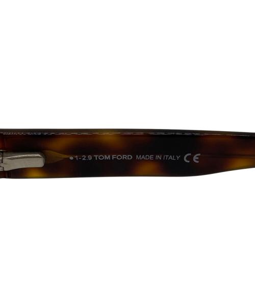 TOM FORD（トムフォード）TOM FORD (トムフォード) 伊達眼鏡 ブラウン サイズ:51□20 145の古着・服飾アイテム