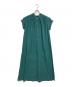 FRAMeWORK（フレームワーク）の古着「ローンギャザーワンピース2」｜グリーン