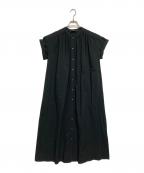 FRAMeWORKフレームワーク）の古着「ローンギャザーワンピース2」｜ブラック