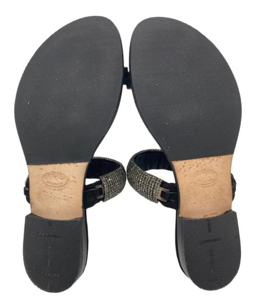 il Sandalo of Capri（イル・サンダロ・オブ・カプリ）il Sandalo of Capri (イル・サンダロ・オブ・カプリ) サンダル ブラック サイズ:36の古着・服飾アイテム